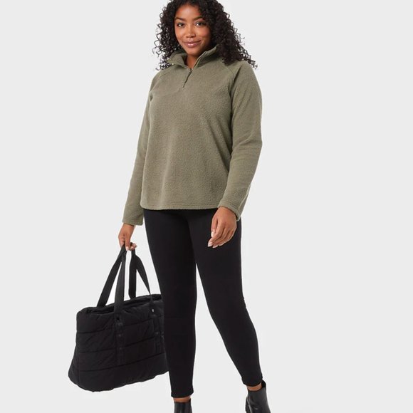 32 Degrees | NWOT Shorthair Sherpa 1/4 Zip - Picture 3 of 10